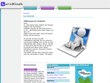 Tablet Screenshot of lernkiosk.ch
